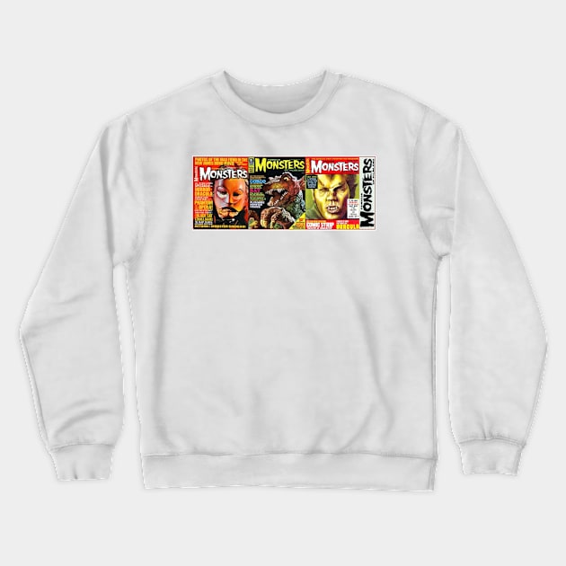 Classic Famous Monsters of Filmland Series 12 Crewneck Sweatshirt by Starbase79